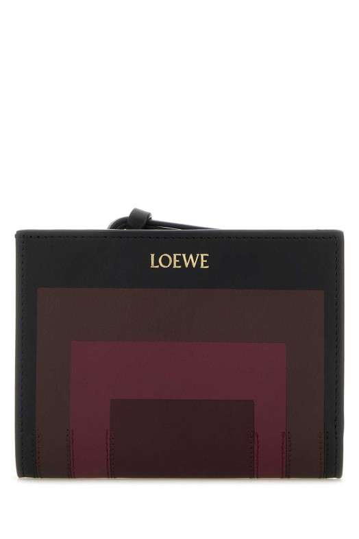 Multicolor leather LOEWE x Josef e Anni Albers wallet LOEWE (C643NCWX06)