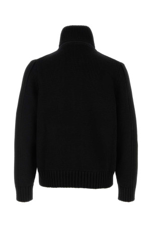 Black wool cardigan TOM FORD (KZL018YMW099)