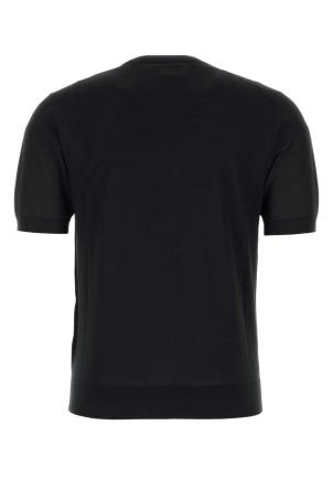 Black wool t-shirt Black PRADA (UMB266S2121ZLE)