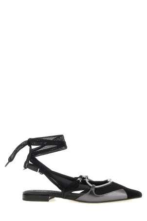 PINKO 'Gianira 30' сланці чорного кольору SD0547P003Z99