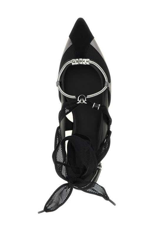 PINKO 'Gianira 30' сланцы Black SD0547P003Z99