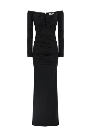 Платье «Красная ковровая дорожка» Черное ABR1061E2110