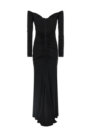 Платье «Красная ковровая дорожка» Черное ABR1061E2110