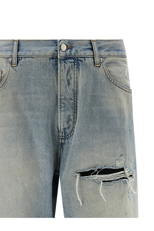 Джинсы «MX1 Straight Flare» СИНИЕ AMBMJE1026575