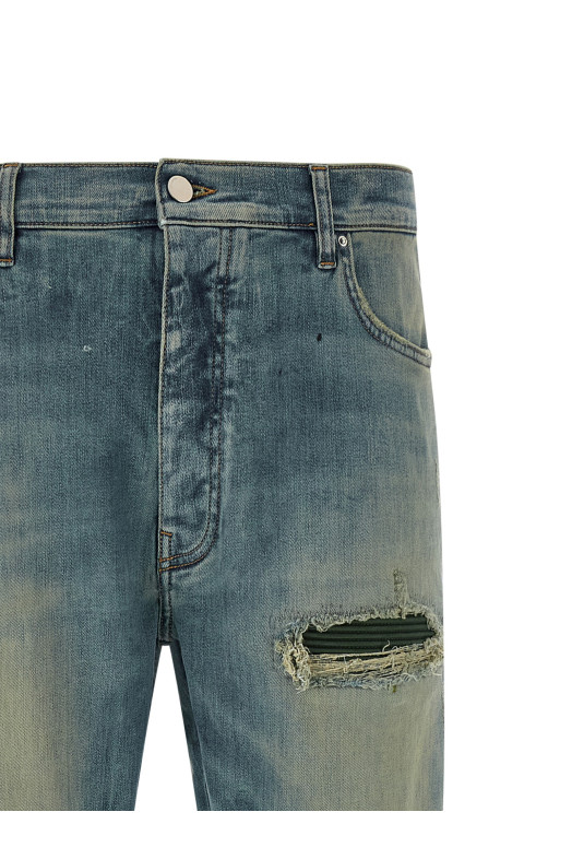 Джинсы «Amiri Hollywood MX1» Синие AMBMJE1001561