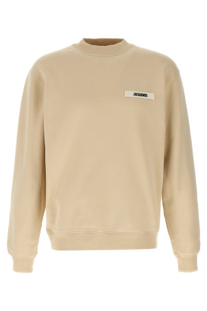 'Le Sweatshirt Gros Grain' sweatshirt Beige