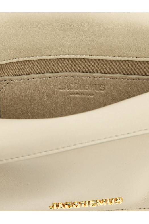 'La Petite Pochette Rond Carré' clutch White