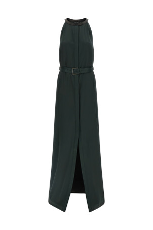 Сукня з американським вирізом Зелена TOM FORD AB3629FAX1524GCT