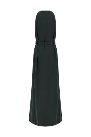 Сукня з американським вирізом Зелена TOM FORD AB3629FAX1524GCT