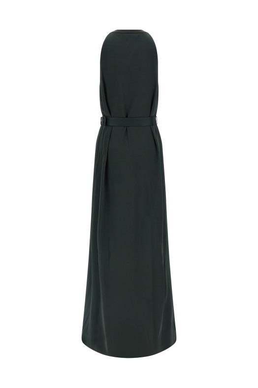 Платье с американским вырезом Зеленое TOM FORD AB3629FAX1524GCT