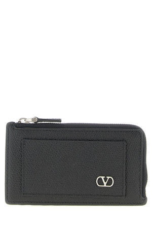 Valentino Garavani VLogo Signature Coin Purse Black Y2P0AN6UAG0NO