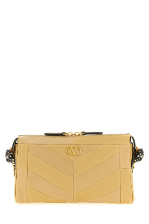 Valentino Garavani «Panthea» маленька сумка через плече Бежева W2B0S99UYFDN3