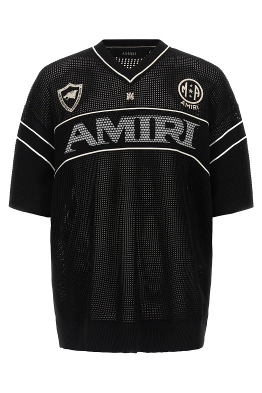 'Amiri Sport' T-shirt Black