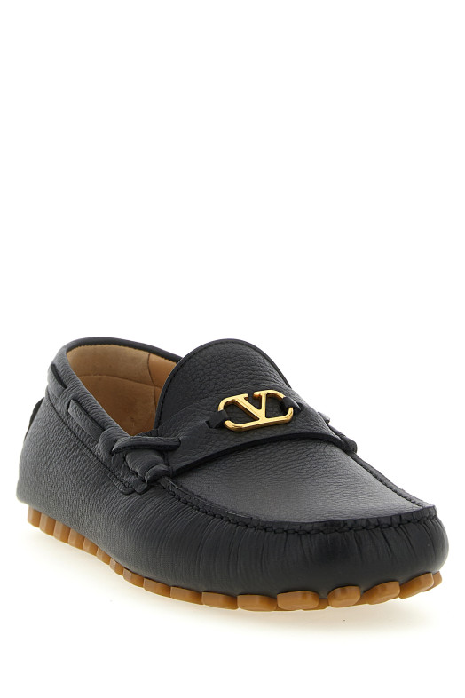 Мокасины Valentino Garavani «Driver Fastaway» Черный Y2S0K98NEX0NO