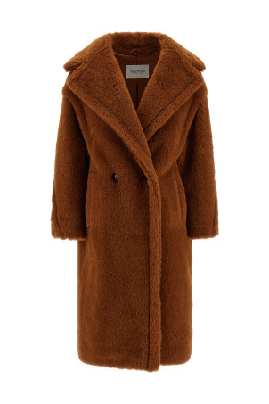 'Tedgirl - Teddy Bear Icon' coat Brown