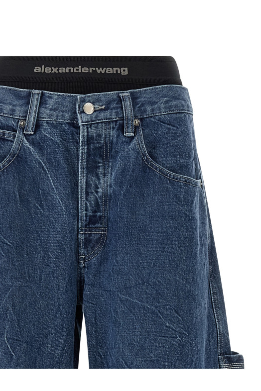 Boxer insert jeans Blue