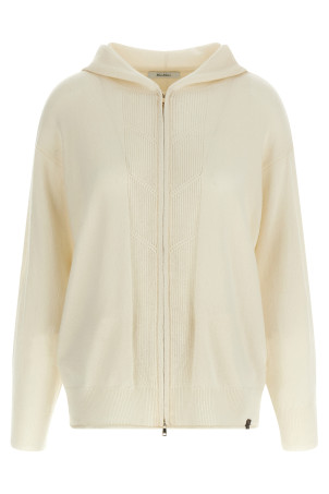 'MxpCrusca' cardigan White
