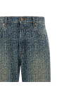Джинсы Monogram Blue BALMAIN GH1ML135DG126AW
