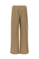Double layer waist trousers Beige