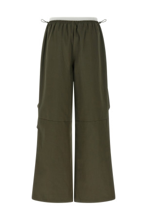 Double layer waist trousers Green