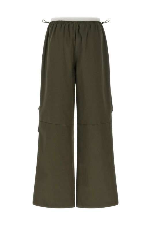 Double layer waist trousers Green