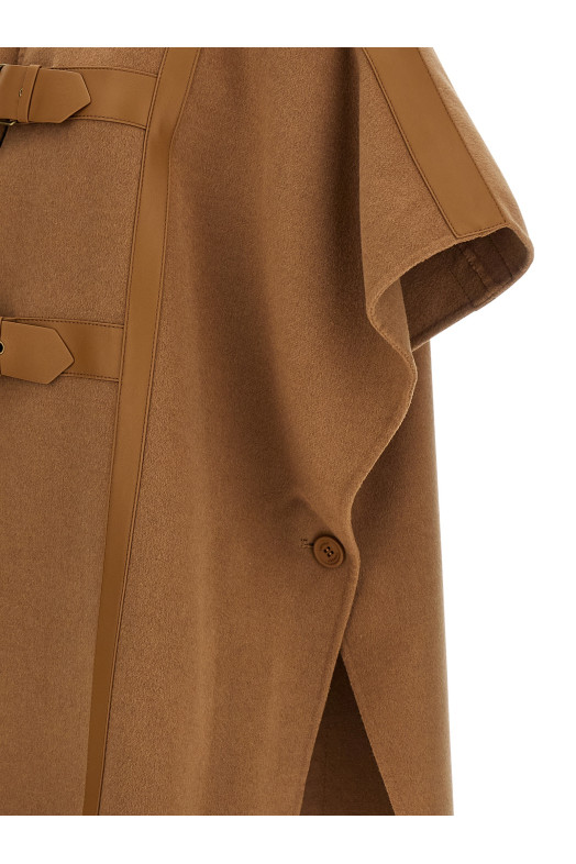 Шерстяной плащ Бежевый TWIN SET 252TP207311754