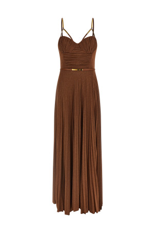 Платье «Красная ковровая дорожка» Коричневое ABR1661E2600