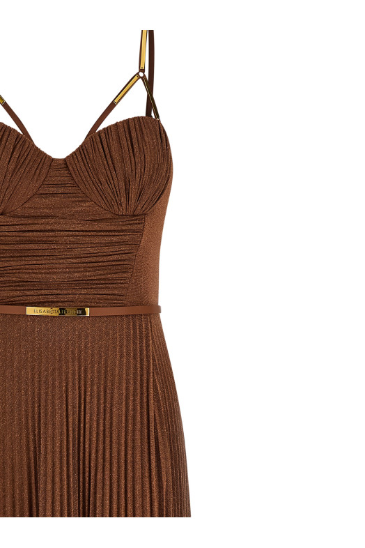 Платье «Красная ковровая дорожка» Коричневое ABR1661E2600