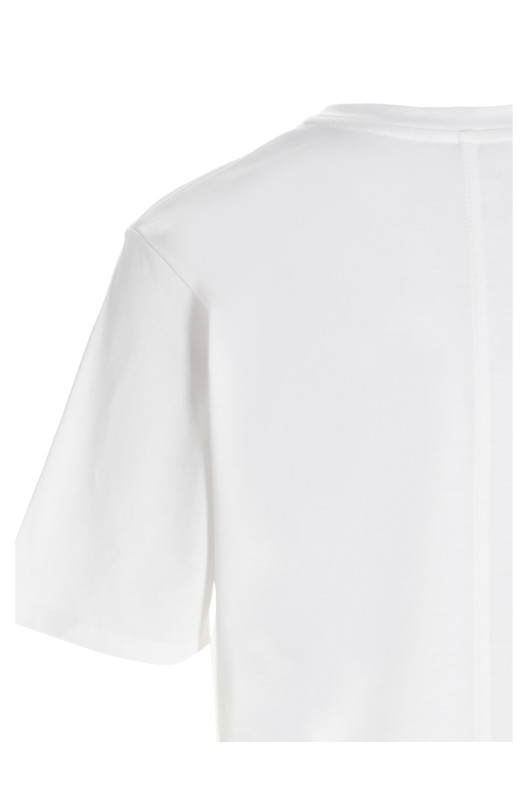 Базовая футболка Белая THE ROW 5739K220WHT