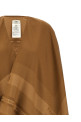 Жаккардовое пончо Brown FENDI FXX775AUM2F0QB8