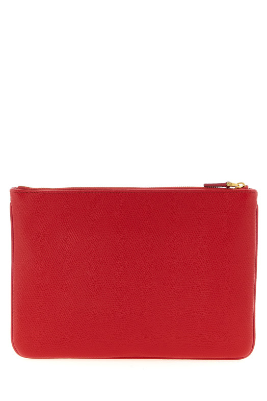 Valentino Garavani Vlogo Signature clutch bag Red