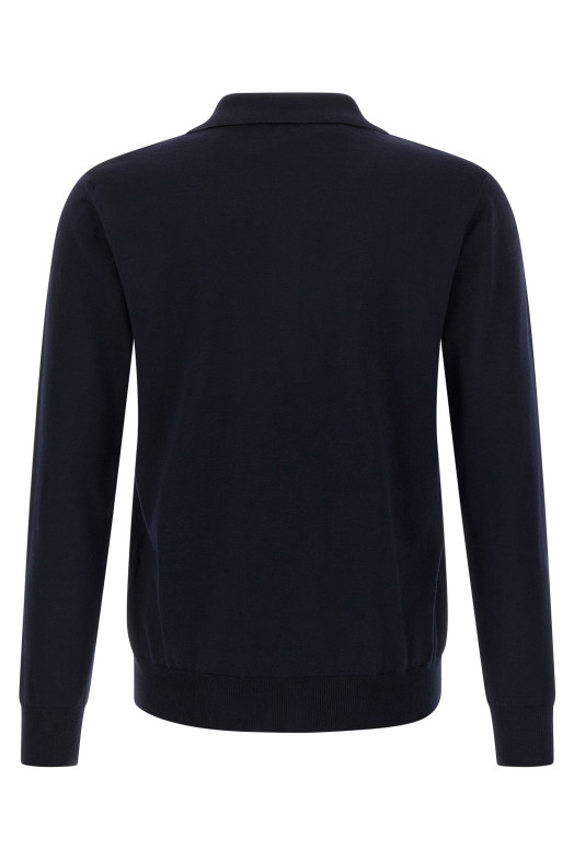 Поло Valentino Garavani VLogo Signature Blue V3KP04DBCJ598