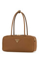 Карамельна шкіряна сумка через плече PRADA (1BB126VONO2DKV)