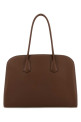 Chocolate leather shopping bag PRADA (1BG6052CYS)
