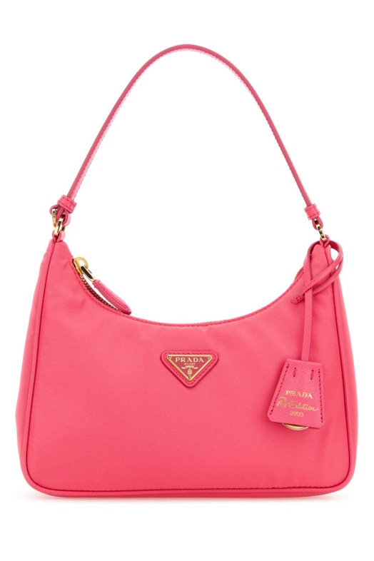 Fluo pink Re-Nylon Prada Re-Edition 2005 shoulder bag PRADA (1N204XR064)
