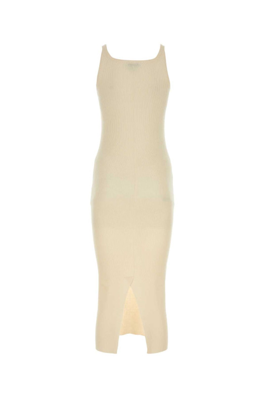 Ivory silk dress PRADA (23901S22211MY)