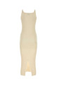 Ivory silk dress PRADA (23901S22211MY)