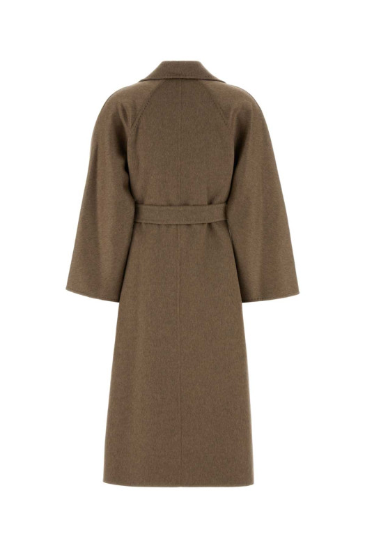 Кашемірове пальто Ludmilla сірого кольору MAX MARA (2521016042600)