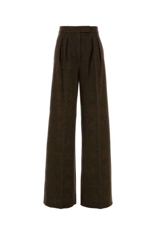 Embroidered cotton blend Ponza wide-leg pant MAX MARA (2521786032600)