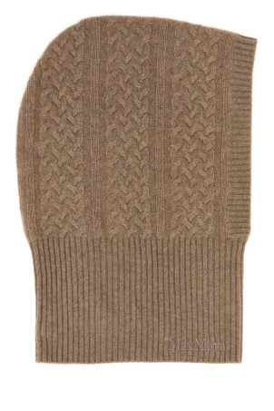 Cappuccino cashmere Romana balaclava Green MAX MARA (2524576012600)