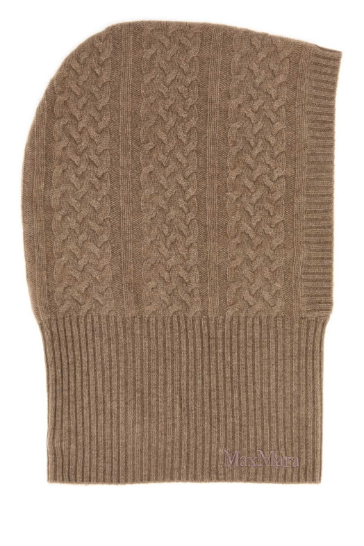 Cappuccino cashmere Romana balaclava Green MAX MARA (2524576012600)