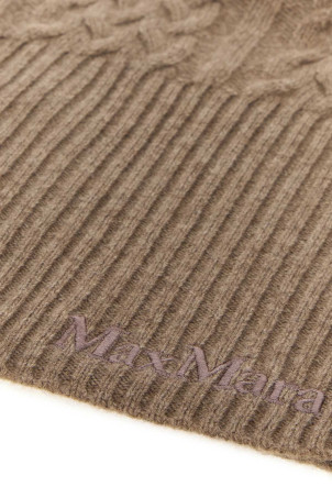 Cappuccino cashmere Romana balaclava Green MAX MARA (2524576012600)