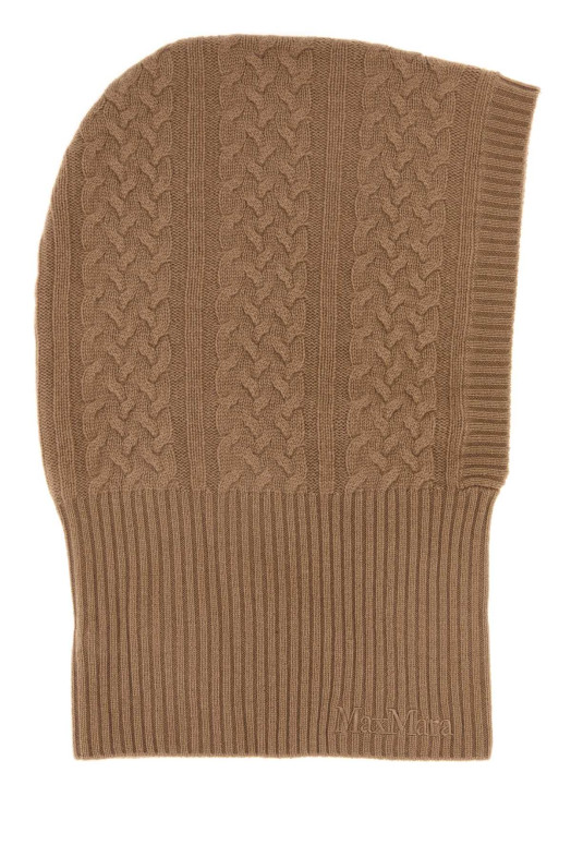 Camel cashmere Romana balaclava MAX MARA (2524576012600)