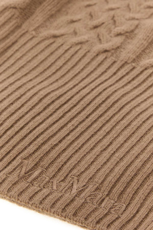 Camel cashmere Romana balaclava MAX MARA (2524576012600)