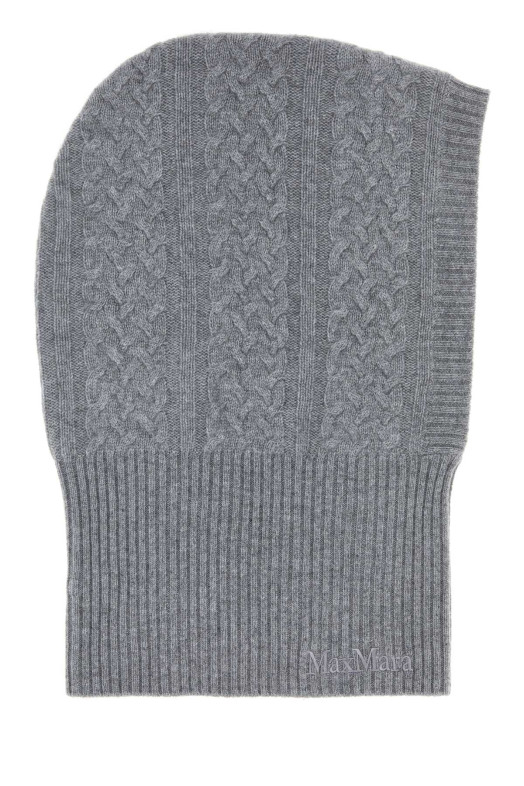 Grey cashmere Romana balaclava Multicolor MAX MARA (2524576012600)