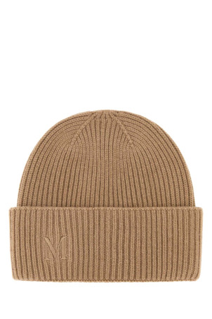 Camel cashmere beanie hat Blue MAX MARA (2524576022600)