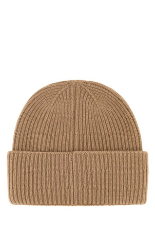 Camel cashmere beanie hat Blue MAX MARA (2524576022600)