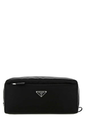 Black nylon beauty case Black PRADA (2NA0292DMH)