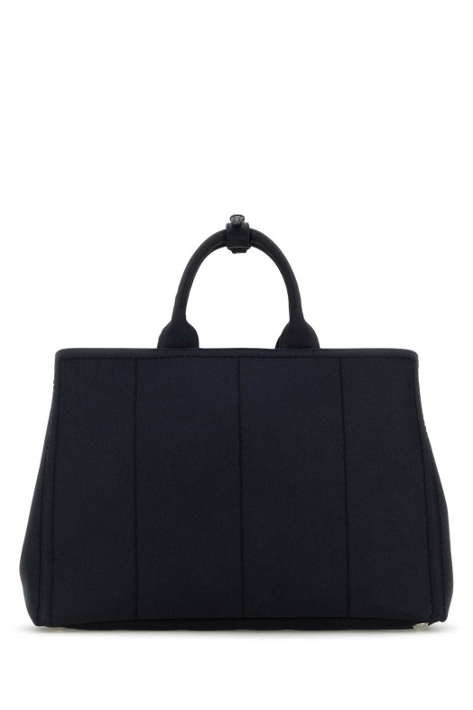 Navy blue canvas shopping bag PRADA (2VG1312CYA)