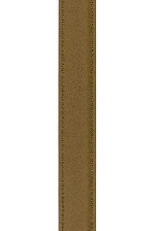 Khaki leather belt SAINT LAURENT (554465BOO0W)